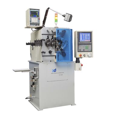 0.5~2.0mm máquina de bobinamento da mola do CNC de oito linhas centrais, elevada precisão, taxa de produção 700pcs/min, trabalho manual de 50% salvar
