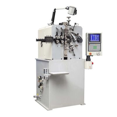 mola do CNC de 1.0-3.0mm que faz a máquina, 6 linha central, taxa de produção 500pcs/min