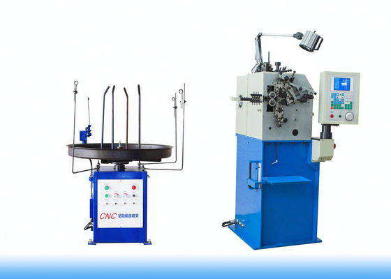 A velocidade do Coiler da mola do CNC de 2 linhas centrais alcança 550 PCes/minuto dentro do diâmetro Φ0.15 do fio - 8.0mm