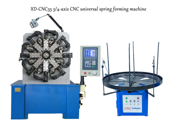 A mola XD-CNC35 universal que forma a máquina faz as várias molas de tensão da precisão