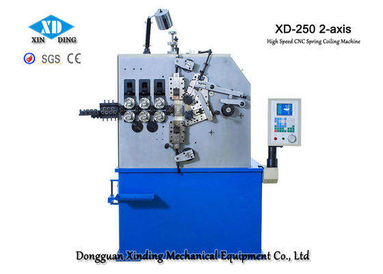 Máquina de bobinamento da mola de XD-250 2-Axis produzindo as molas de compressão de 2.0mm a de 5.0mm