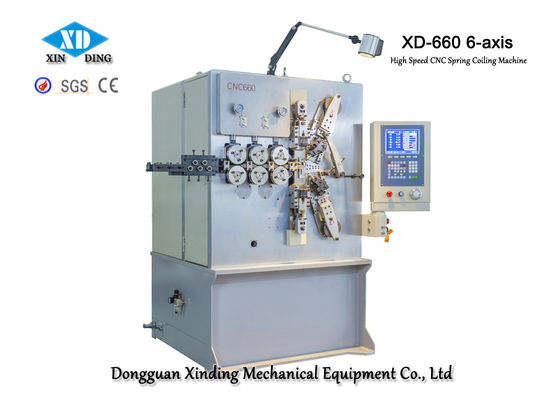 Da mola de alta velocidade do CNC de XD-660 6-Axis a máquina de bobinamento para fazer salta precisão