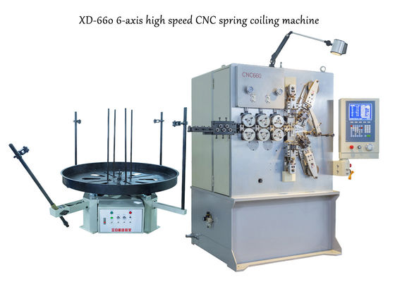 Da mola de alta velocidade do CNC de XD-660 6-Axis a máquina de bobinamento para fazer salta precisão