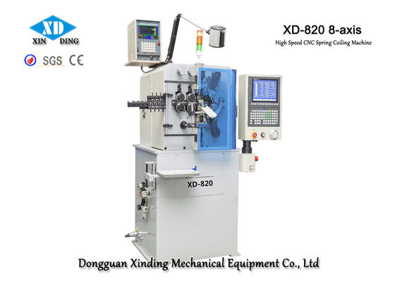 A máquina de bobinamento da mola de alta velocidade de XD-820 8-Axis faz o diâmetro de fio 0,5 2.0mm