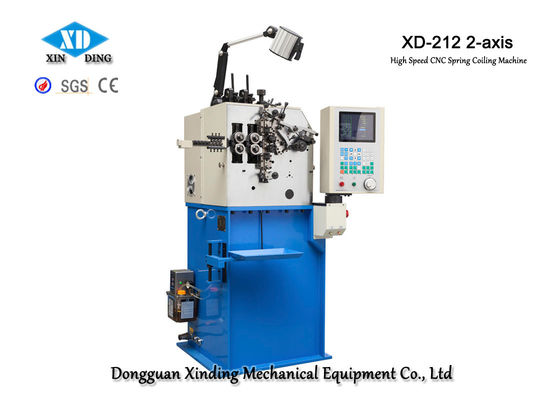 A máquina de bobinamento da mola XD-212 produz eficientemente todos os tipos da mola do bocal