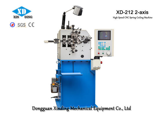 A máquina de bobinamento da mola XD-212 produz eficientemente todos os tipos da mola do bocal
