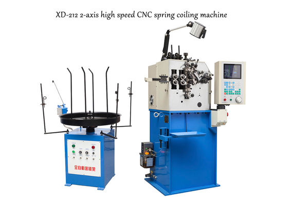 A máquina de bobinamento da mola XD-212 produz eficientemente todos os tipos da mola do bocal