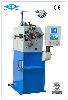 Máquina pequena servo motor de alta velocidade de 550pcs da mola de bobina da compressão da precisão/minuto dois