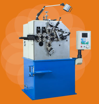 Máquina da fabricação da mola de compressão com linha central de alimentação do fio/linha central da came