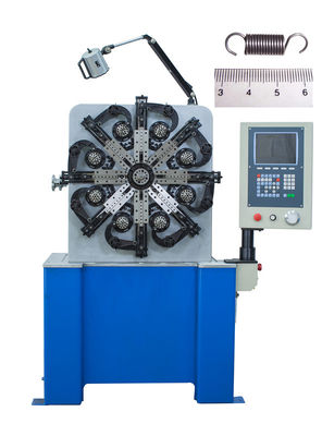 a máquina da mola de extensão de 40mm automatizou o sistema 0,1 da rotação da came - 359.9°
