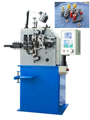 Precisão alta o Coiler da mola do CNC de 0,50 - de 2.00mm faz à máquina 3 operados fáceis - põe em fase 220V