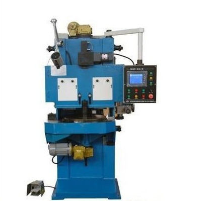Máquina de moedura do fim de mola de duas cabeças com sistema do CNC de Mitsubishi