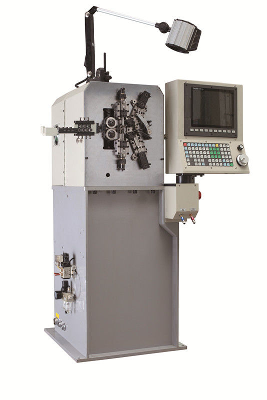 Máquina de bobinamento da mola multifuncional do CNC de oito linhas centrais, mola que forma a elevada precisão da máquina e a velocidade