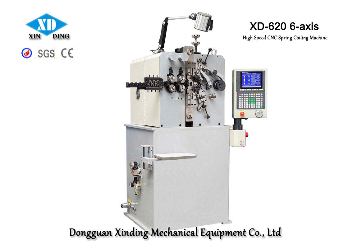 A máquina de bobinamento da mola de alta velocidade de XD-620 6-Axis para fazer salta eficientemente